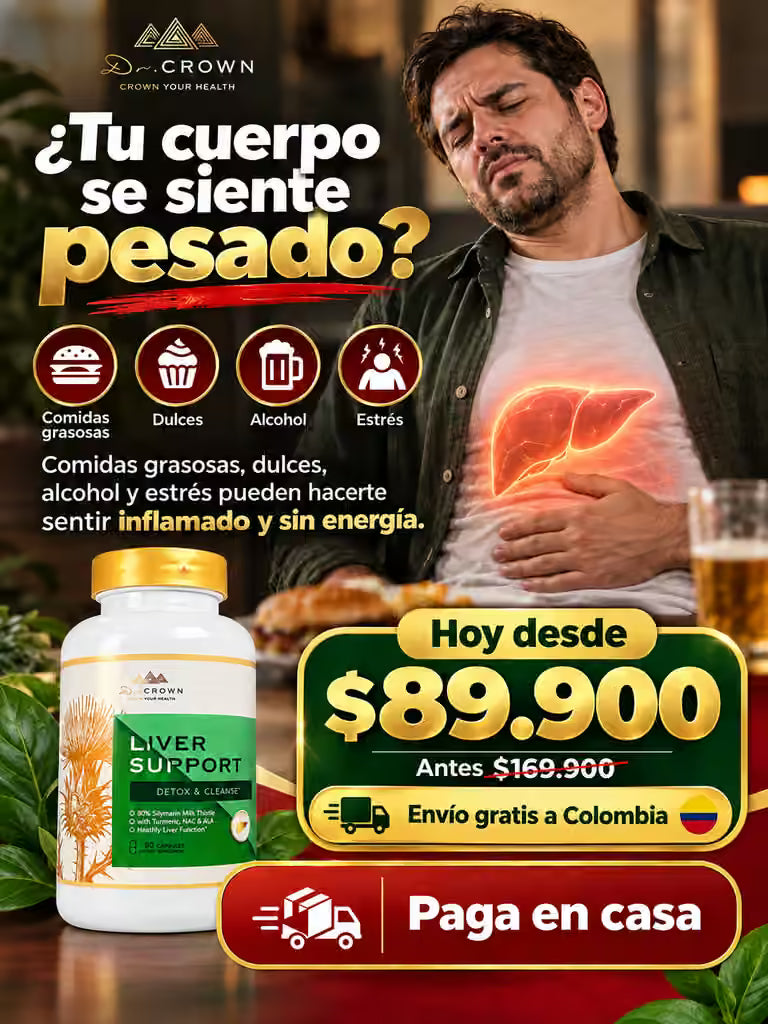 Liver Support™ | Formula para desintoxicar tu higado y perder peso