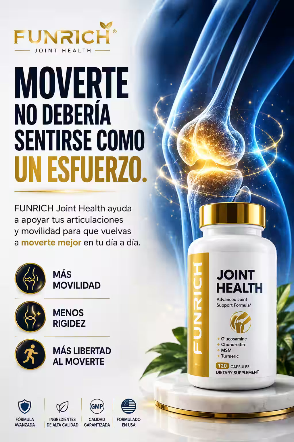 FUNRICH Joint Health® NO MAS DOLOR ARTICULAR