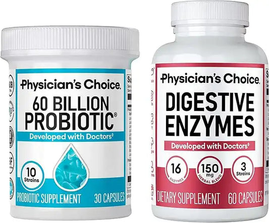 Prueba Este Combo 15 Días Y Dile Adiós Definitivo A La Indigestión Y La Hinchazón (COMBO Physician´s Choice)